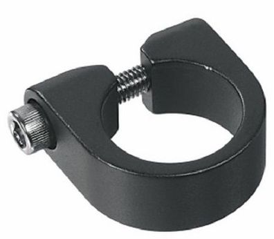 Sattelklemmring 31,8mm ALU schwarz JD-095