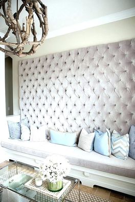 Gepolsterte Wandverkleidung Chesterfield Wandpaneel Paneel Leder Polsterwand 2M²