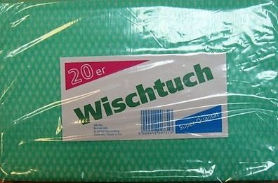 Wischtuch 20er Pack 33 x 51 cm saugstark - 2 Ausführungen - diverse Farben