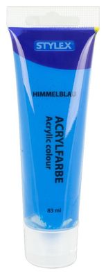 Stylex 28648 Acrylfarbe 83 ml Tube himmelblau