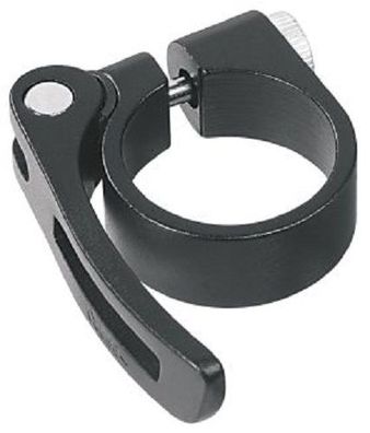 Sattelklemmring 31,8mm QR ALU schwarz JD-080