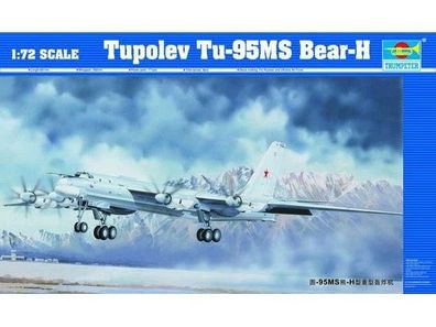 Trumpeter Tupolev Tu-95 MS Bear-H 9361601 in 1:72 Trumpeter 1601 01601