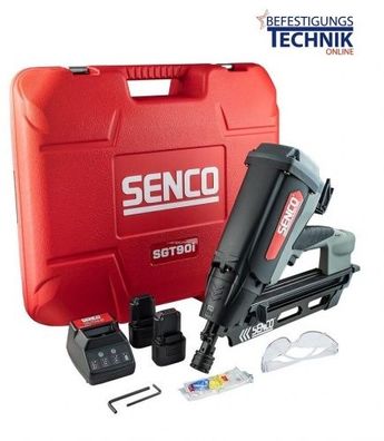 SENCO Gas Nagler SGT90i 50-90mm für Streifennägel 34° Paslode Tjep GRF34/90