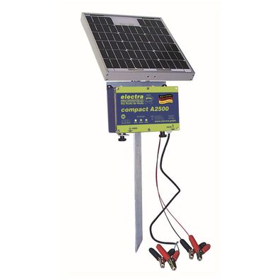 Electra Solar-Set S2510, 12V - Solar-Weidezaun-Batteriegerät