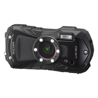 Ricoh - WG-80-Black - Outdoorkamera - 16 Megapixel - wasserdicht