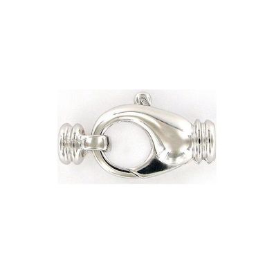 Luna-Pearls - KS4 - Karabiner Schließe - 925 Silber - 10x21mm