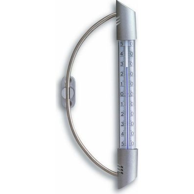 TFA - Analoges Fensterthermometer ORBIS 14.6015 - silber