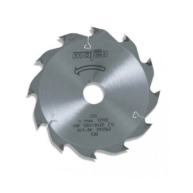 Mafell Sägeblatt Kreissägeblatt HM 120x1,2/1,8x20 Z12 WZ für KSS300 KSP40 092560