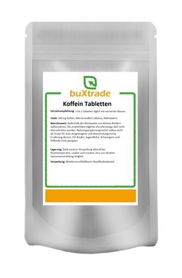 Koffein Tabletten 25 kg