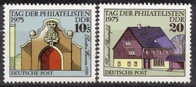 DDR Nr.2094/95 * * Tag der Philatelisten 1975, postfrisch