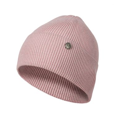 Damen HEYO Beanie Mütze Wintermütze Einfarbig Gerippt Strickmütze Basic Elastisch