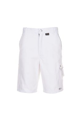 Arbeitshose Shorts Canvas 320 reinweiß/reinweiß Größe XXXL