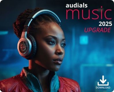 UPG - Audials Music 2025 Upgrade / 1-PC / Dauerlizenz / Key (ESD)