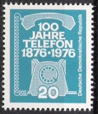 DDR Nr.2118 * * 100 Jahre Telefon 1976, postfrisch