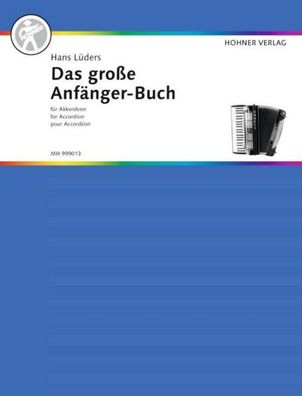 Das große Anfänger-Buch für Akkordeon, Hans Lüders