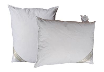 2 Stück Hofmann Kleinkissen 40x50 cm Kuschelkissen Dekokissen Nackenkissen 300g