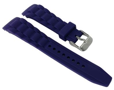 s. Oliver Kinderuhr | Uhrenarmband Silikon weich blau SO-3638-PQ
