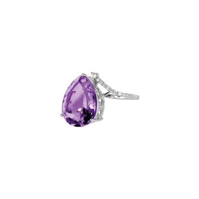 Jacques Lemans - Ring Sterlingsilber mit Amethyst - SE-R160B