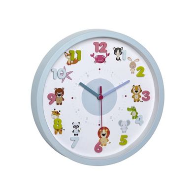 TFA - 60.3051.14 - Kinder-Wanduhr LITTLE Animals | LITTLE Monsters 60.3051