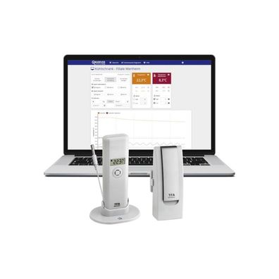 TFA - Starter-Set Temperaturfühler Weatherhub Observer 31.4011.02 - weiß