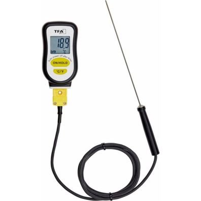 TFA - Digitales Sous-Vide Thermometer 14.1552.01 - schwarz