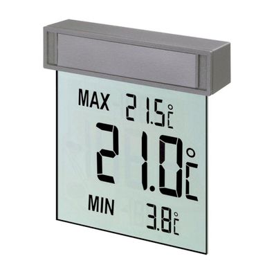 TFA - Digitales Fensterthermometer VISION 30.1025 - silber