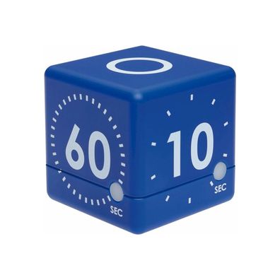 TFA - Digitaler Würfel-Timer CUBE-TIMER 38.2036.06 - blau