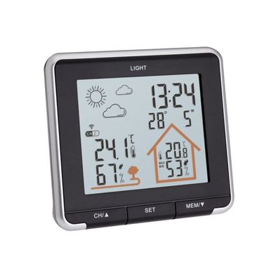 TFA - Funk-Wetterstation LIFE schwarz 35.1153.01