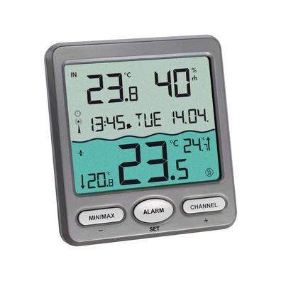 TFA - Funk-Poolthermometer VENICE 30.3056.10 - grau