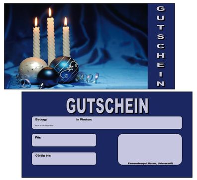 100 Geschenkgutscheine Gutscheinkarten Gutscheine Weihnachten Einzelhandel Wellness