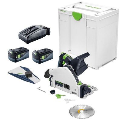 Festool Tauchsäge TSC 55 KEB-Basic inkl. 2x Akku BP 18 Li 5,0ASI EU 1x Ladegerät