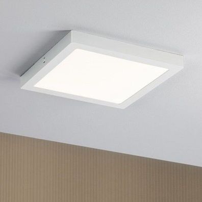 Paulmann No. 70900 Deckenleuchte WallCeiling Abia 22W Weiß matt, Kunststoff eckig