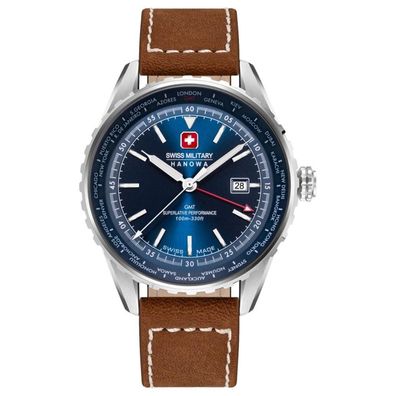 Swiss Military Hanowa - SMWGB0003202 - Armbanduhr - Herren - Quarz - Afterburn GMT