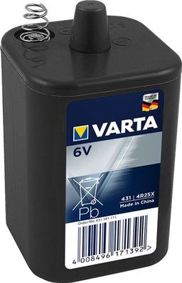 20X Varta 48089 Longlife 4R25X (431) - Zinkchlorid Batterie, 6 V