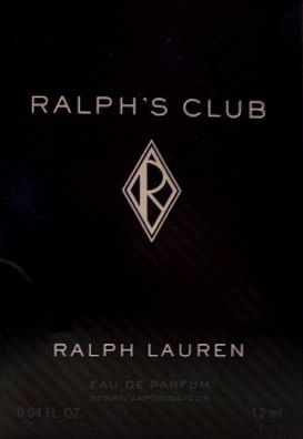 RALPH LAUREN Ralph´s Club 1,2ml Eau de Parfum Men Herren Duft Natural Spray