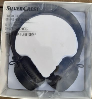 Silvercrest Bluetooth®-On-Ear-Kopfhörer schwarz SBKG 40 A1