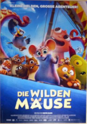 Die wilden Mäuse - Original Kinoplakat A1 - David Alaux, Eric Tosti - Filmposter