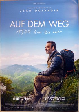 Auf dem Weg - Original Kinoplakat A0 - Jean Dujardin, Joséphine Japy - Filmposter