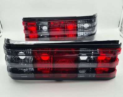 Satz Rückleuchten rot schwarz passend für Mercedes 190 W201 83-93