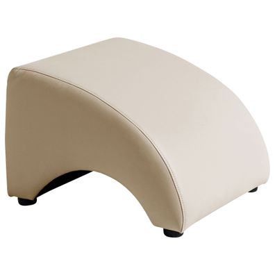 Hocker Kajsa Bezug Kunstleder Kunststoff/beige 21327