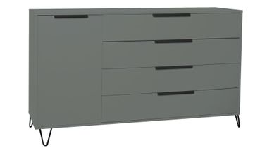 Sideboard Erna 168x45x102 Pinie Green matt Lack 14768-D