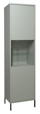 Vitrine Erna 51x45x197 Pinie Green matt Lack 14771-Q