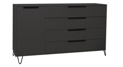 Sideboard Erna 168x45x102 Anthrazit matt Lack 14766-D