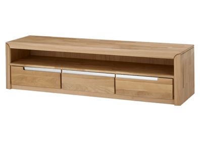 TV-Unterteil Massivholz Ianka 165x43x46 Bianco 20013