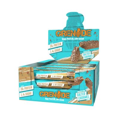 Grenade Protein Bar (12x60g) Choc Chip Salted Caramel