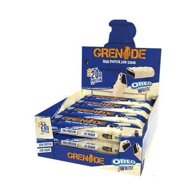 Grenade Protein Bar (12x60g) Oreo White