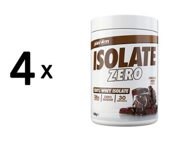 4 x Per4m Whey Isolate Zero (900g) Chocolate Creme