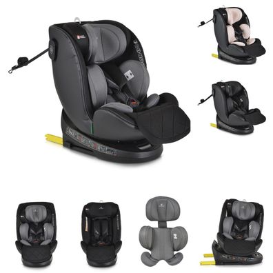 Cangaroo Kindersitz i-Size Castor (40-150cm) Gruppe 0/1/2/3 Isofix, Kopfschutz