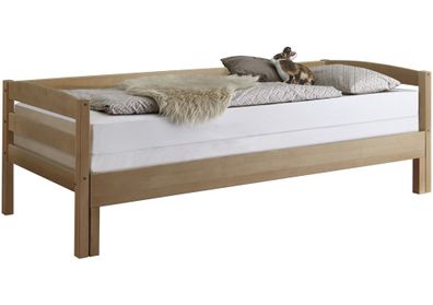 Funktionsbett Giuliana 214x98x72 Massivholz Buche lackiert 11256