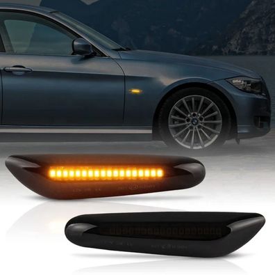 LED Blinker schwarz für BMW 3er E46 E90 E91 E92 E93